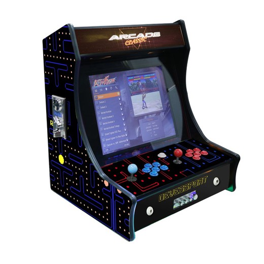 Arcade Bartop “PacMan” Pantalla 19″ 2 Jugadores +6000 juegos Alpha Fight 3726