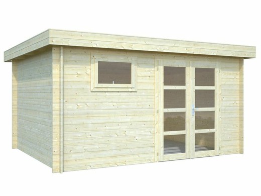 Cabaña de madera Palmako elsa 11.3 m2 410 x 320 cm fr28-4132 102006