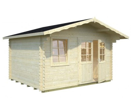 Cabaña de madera Palmako emma 10.4 m2 380 x 320 cm fr34-3832-3 102033