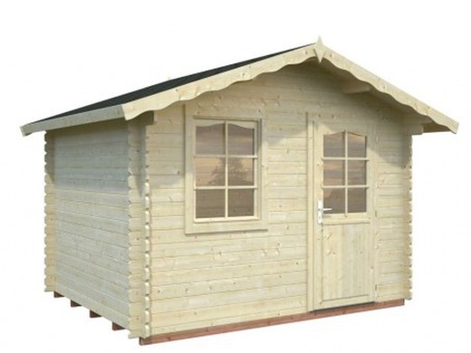 Cabaña de madera Palmako emma 4.6 m2 260 x 220 cm fr28-2622 + SUELO INCLUIDO 101797