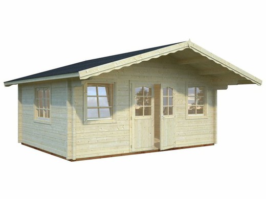 Palmako Helena Log Cabane 18,6 m2 530 x 410 cm FR70-5341 102511