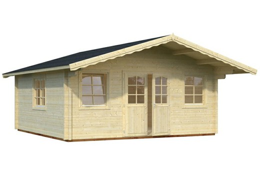 Palmako Helena Log Cabane 24,6 m2 530 x 530 cm FR70-5353 102515