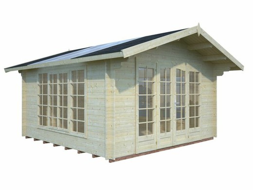 Cabaña de madera Palmako irene 13.9 m2 400 x 400 m2 frk34-4040 102331