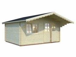 Cabaña de madera Palmako sally 15.5 m2 470 x 380 m2 fr44-4738 102274