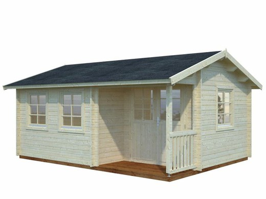 Cabane en bois Palmako Susanna 16,4 m2 530 x 400 cm FRR44-5340 102469