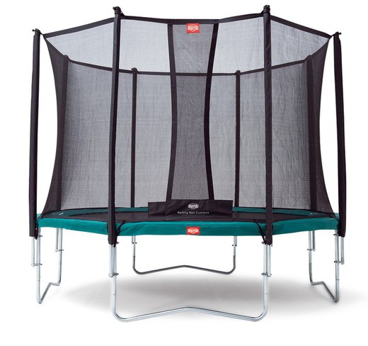 Cama elástica BERG Favorit + Red Seguridad Comfort 380 cm peso maximo persona BE35.12.01.03 110 kg