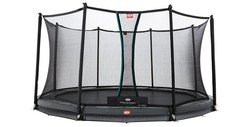 Cama elástica BERG Inground champion Gris + Red Seguridad Deluxe 430 cm Peso maximo persona 120 kg BE35.44.91.03