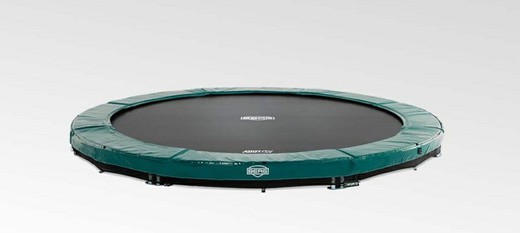 Cama elástica BERG Inground Elite Green Sistema AirFlow Sport Series