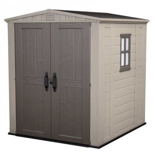 Cabine de resina KETER FACTOR 6x6 - 209872 178x196x208 cm