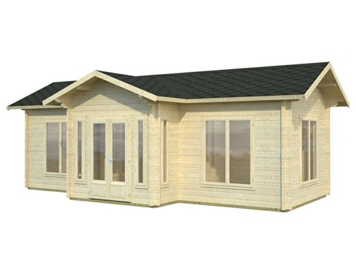 Casita de fin de semana Palmako anna 26.8 m2 820 x 520 cm pm70-8050  106568