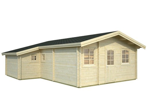 Palmako emily casa de fim de semana 39,2 m2 660 x 780 cm pm70-7664 106569