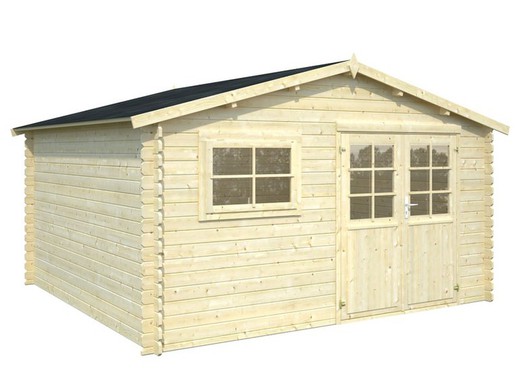 Casita de madera Palmako Luca 13.6 m2 410 x 380 cm FR28-4138