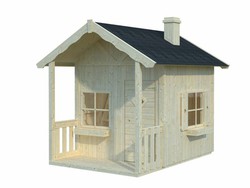 Casita infantil de madera Palmako felix 1.9 m2 216 x 184 cm suelo incluido  — Zurione