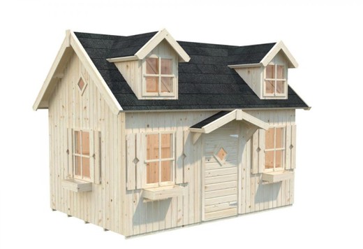 Casita Infantil de madera Palmako Marie 5,4 m2  320 x 222 cm suelo incluido + DESCARGA A SUELO EL16-1929 108997