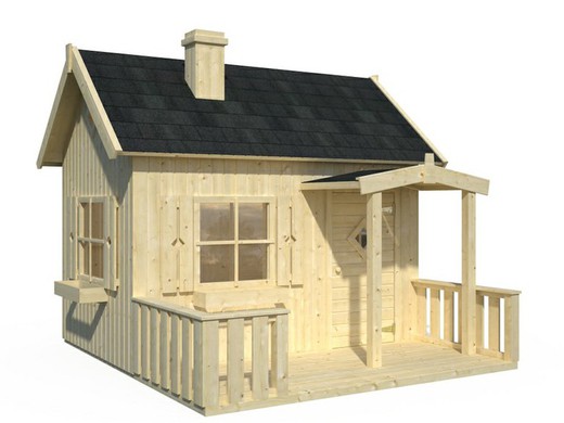 Casita infantil de madera Palmako otto 3.6 m2 267 x 272 cm suelo incluido ¡¡¡ DESCARGA A SUELO INCLUIDA!!! 101249