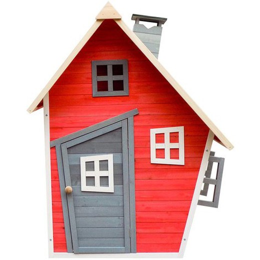 Casita Infantil Outdoor Toys FANTASY RED KNH1010