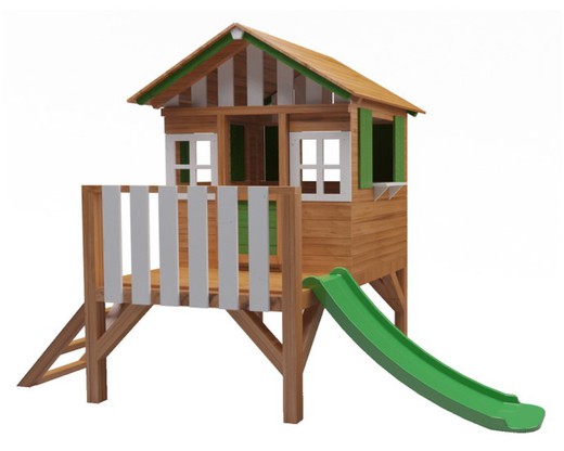 Casita LOLLIPOP Elevada Verde MA800533