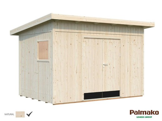 Cobertizo de madera PALMAKO STIG 8.2 m2 394 x 305 cm 110073