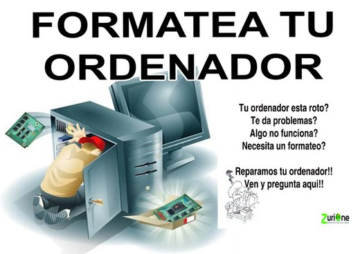 Formatage et réglage de l'ordinateur