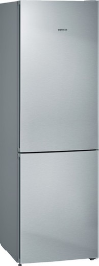 Frigorífico combi KG36NVIDA, Frigorífico combinado de libre instalación Siemens Acero inoxidable antihuellas