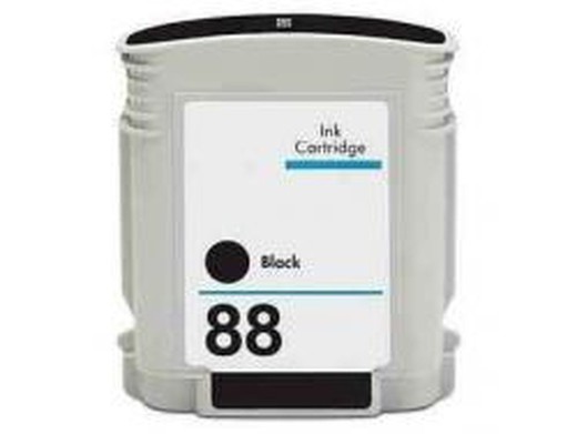 Hp 88xl negro cartucho de tinta generico c9396ae