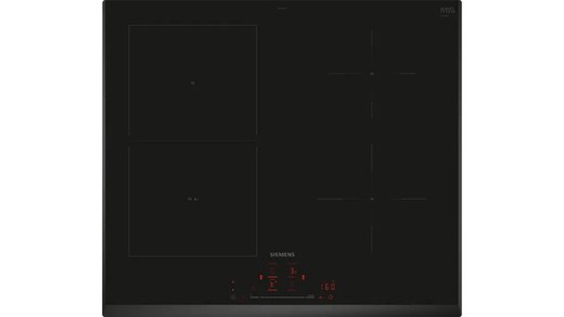 iQ500 Placa de inducción SIEMENS 60 cm Negro, sin perfiles ED651HSC1E