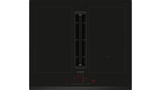iQ500 Placa de inducción con extractor integrado SIEMENS 60 cm sin perfiles ED631HQ26E