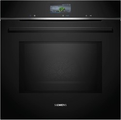 iQ700 Horno con microondas SIEMENS 60 x 60 cm Negro, HM776GKB1