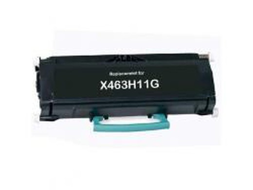 Lexmark x463/x466 negro toner generico x463h11g