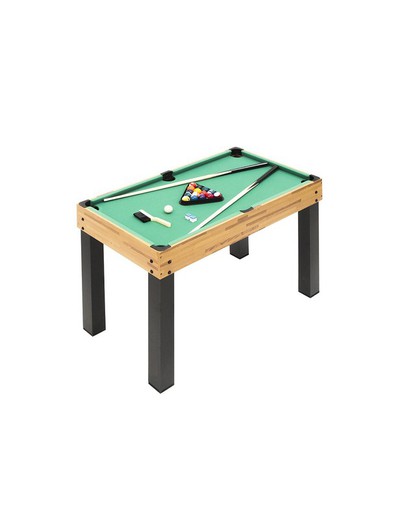 Mesa de jogo multigame de pebolim 12 em 1 124 x 61 x 81 cm