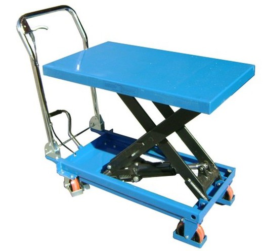 Mesa de elevação manual 500 kg 10 150