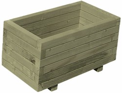 Pack 6 jardineras de madera Palmako brite 60 x 40 x 34 cm st240106a002omcz06a1