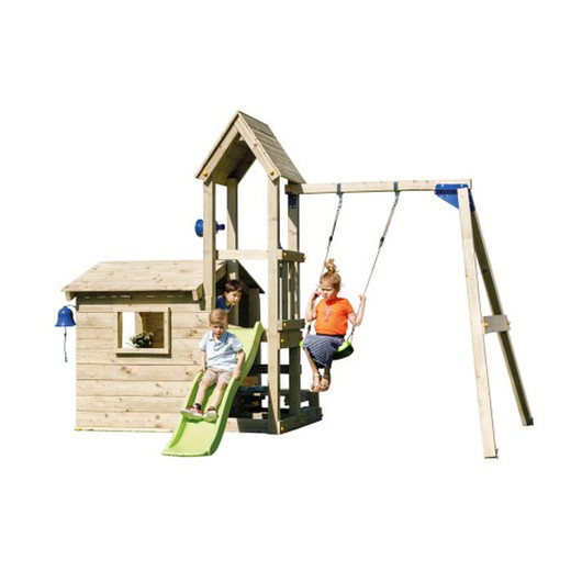 Parque infantil LOOK-OUT M con columpio individual MA811811