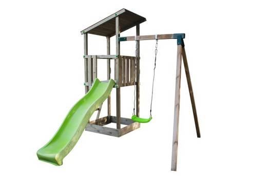 Parque infantil MASGAMES TALAIA L con columpio individual MA700126