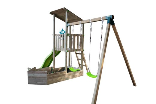 Parque infantil MASGAMES NAUTILUS L con columpio doble MA700327