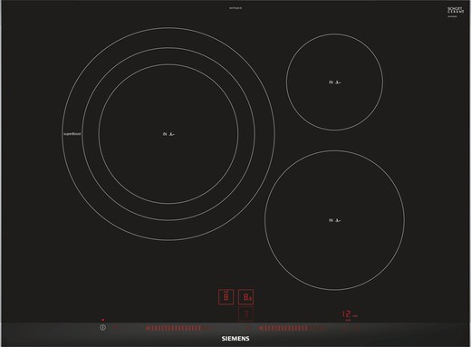 Placa de cocina EH775LDC1E Placa de inducción Siemens negro