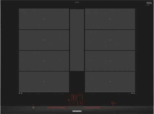 Placa de cocina EX775LYE4E Placa inducción Siemens negro