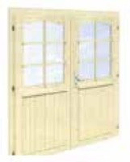 Puerta adicional doble 151 x 175 cm garden 28 mm tu28-16p 103530