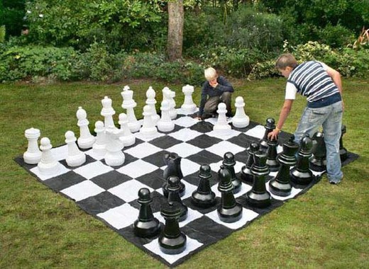 Peças sobressalentes de xadrez Bispo gigante 56 cm MA908011