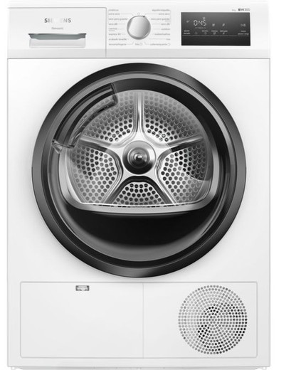 Secadora SIEMENS WT43HV91ES IQ300 con bomba de Calor 8kg