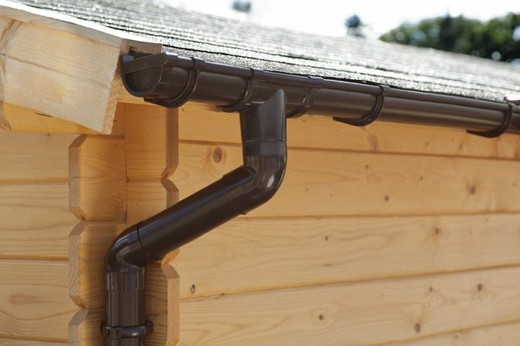 Tubo desagüe para tejados planos para casitas de madera Palmako 4000 mm  106627