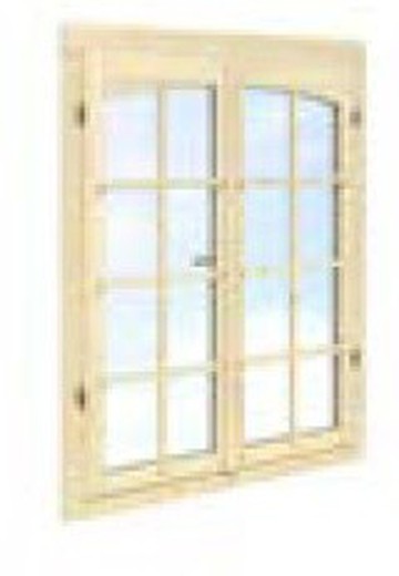 Ventana adicional doble 90 x 123 cm garden+ 44 mm  107309