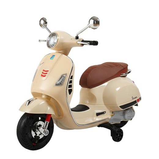 VESPA CREAM COLOR - Moto eléctrica Vespa crema