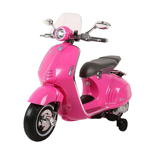 VESPA PINK COLOR Rosa motocicleta elétrica Vespa