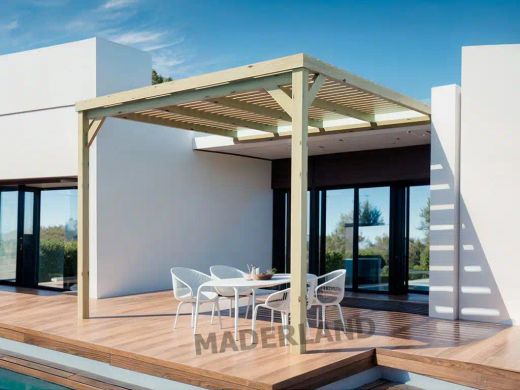 Pergolas de Madera con Techo