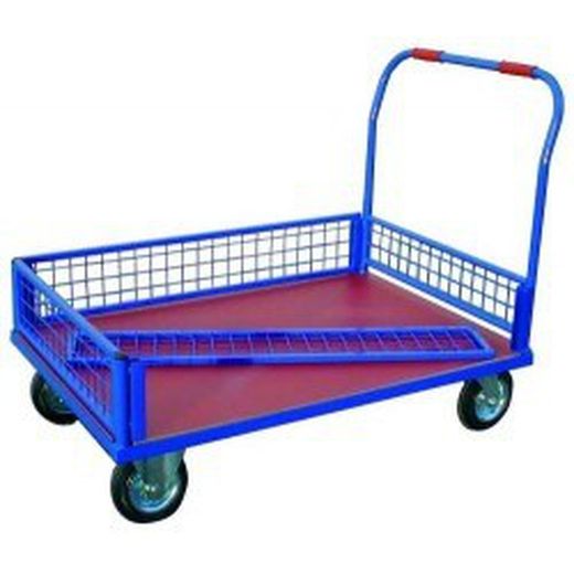 Plateformes avec poignée et rails amovibles