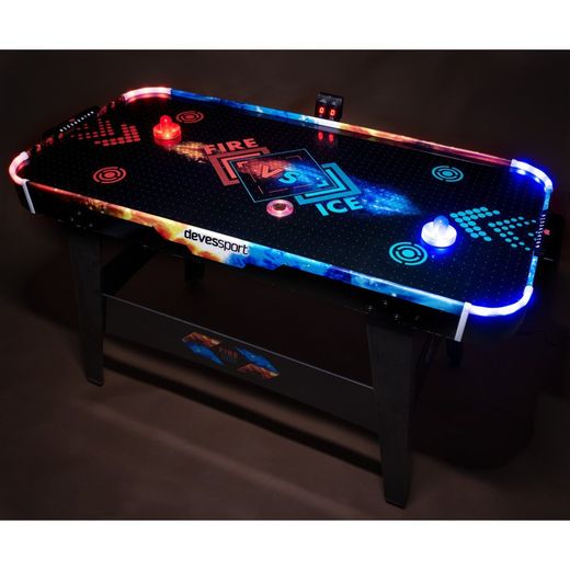 Air Hockey Fuego vs Hielo !! Potente motor para el flujo de aire!! 14031