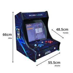 Arcade Bartop “Thunder” Pantalla 19″ 2 Jugadores +6000 juegos Alpha Fight 3720
