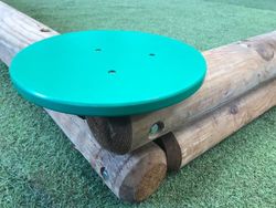 Arenero Gigante MASGAMES Madera redonda 2.5 x 2.5 metros MA600071