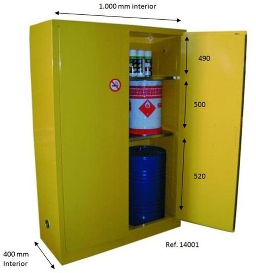 Armario seguridad 1092 x 457 x 1120 mm 14004